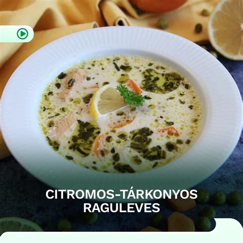 Friss citrom és tárkony