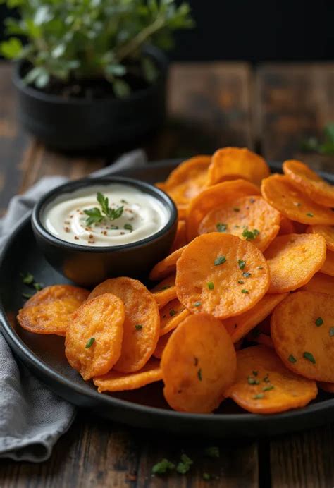 Édesburgonya chips