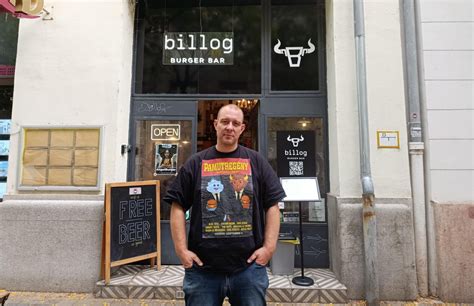 A Billog hamburgerező logója