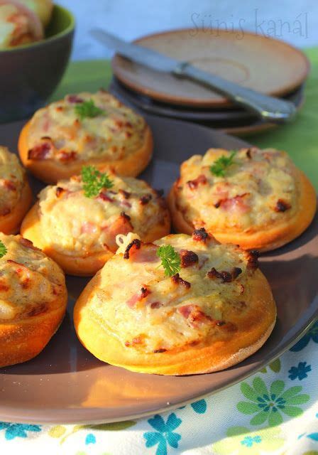 mini pizzák muffin formában