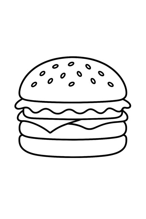 Hamburger rétegek rajzolása
