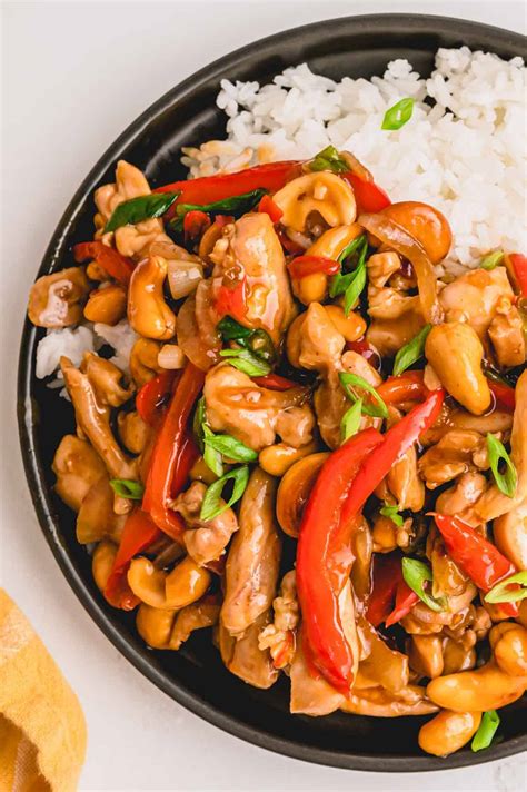 thai cashew chicken