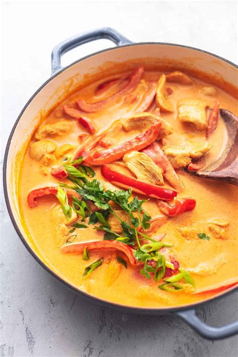 thai chicken with coconut milk