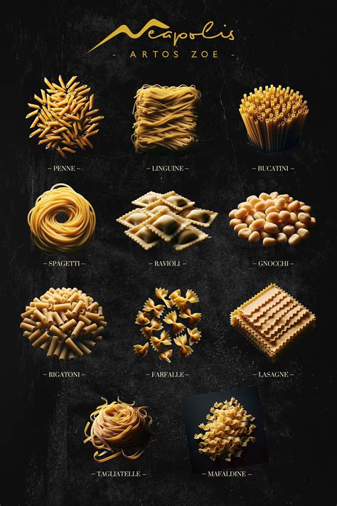 Különböző tésztafajták