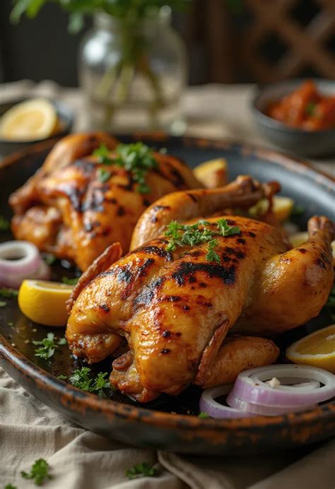 grillezett tandoori csirke