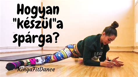 Haránt spárga gyakorlatok