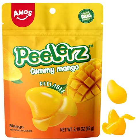 Hámozható 3D gumicukor animációja