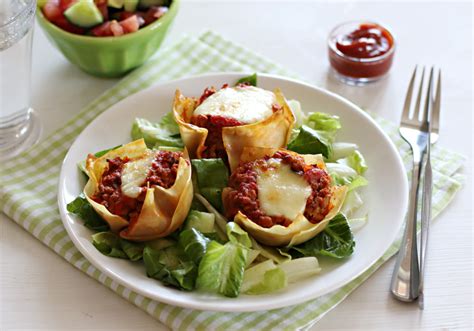 pulykás lasagne muffinok tányéron