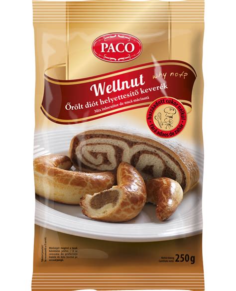 A Wellnut diót helyettesítő keverék csomagolása