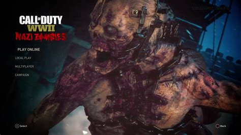 Call of Duty: WWII Nazi Zombies koncepciórajz