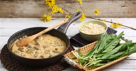 Polenta laskagombával és spárgával