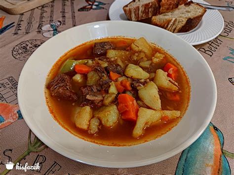 Gulyásleves alapanyagok