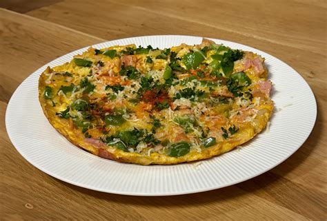 Omlett fritőzben