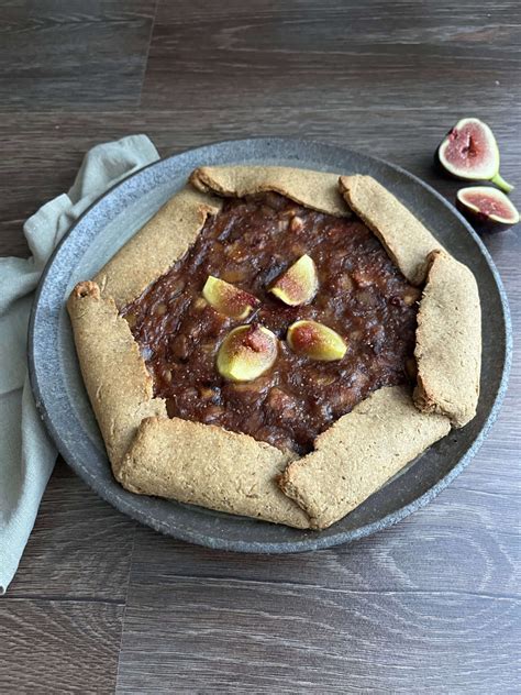 Fügés-körtés galette