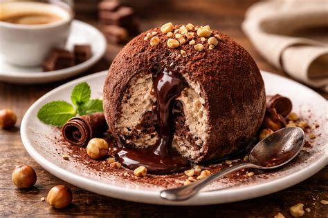 Tartufo fagylalt desszert