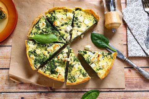 spenótos feta pite szelet