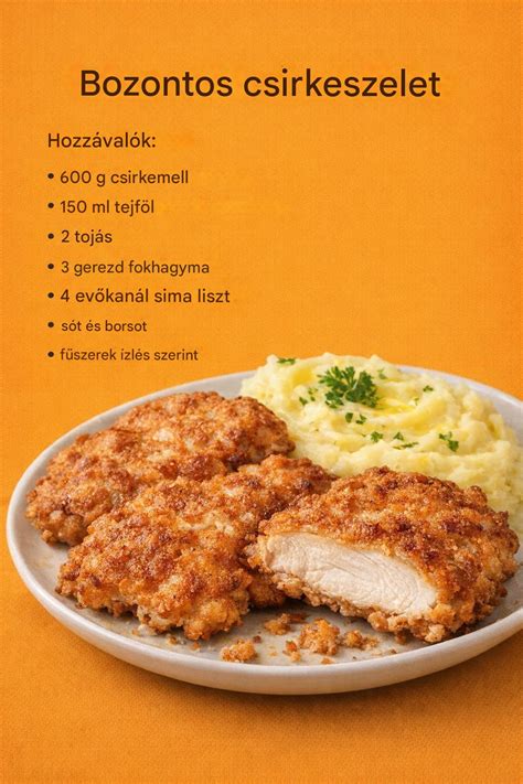 Szaftos csirkemell szeletek