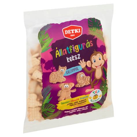 Különböző állatfigurás kekszek
