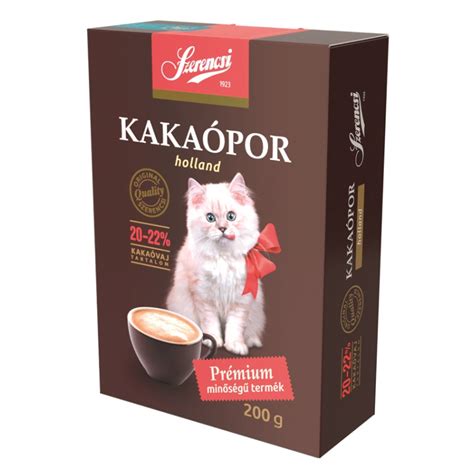 Szerencsi kakaópor és csokoládé termékek