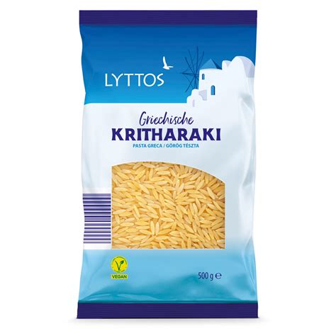 Kritharaki tészta egy tálban