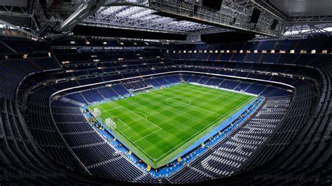 Egy angol futballstadion képe.