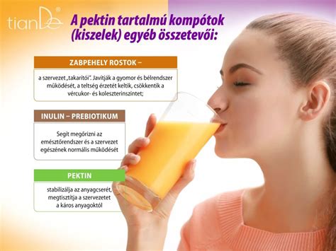 Pektin tartalmú gyümölcsök infografika