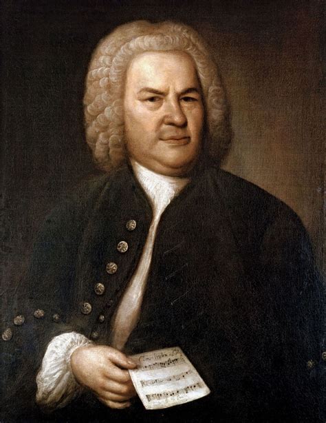 Johann Sebastian Bach portréja