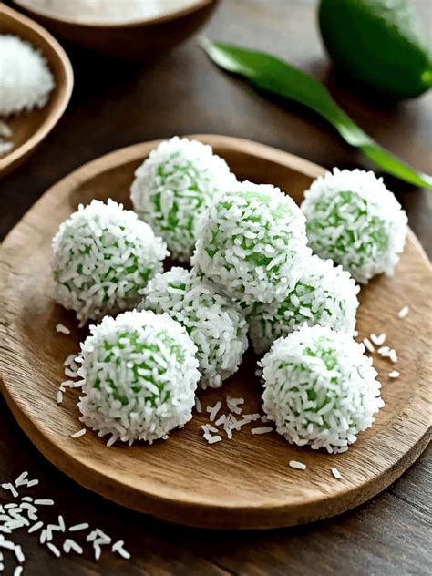 Klepon desszert