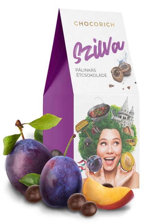 Szilvapálinkás étcsokoládé golyók