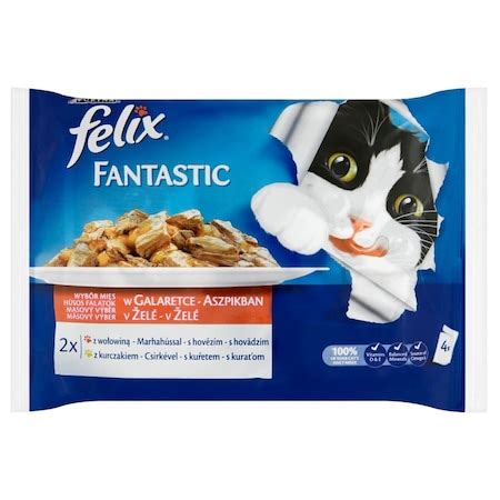 Felix Fantastic macskaeledel tasakok