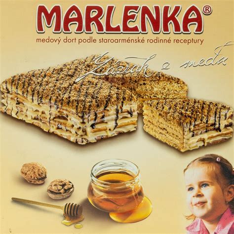 Marlenka torta szelet