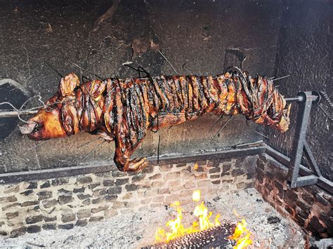 malacsütés nyárson grillen