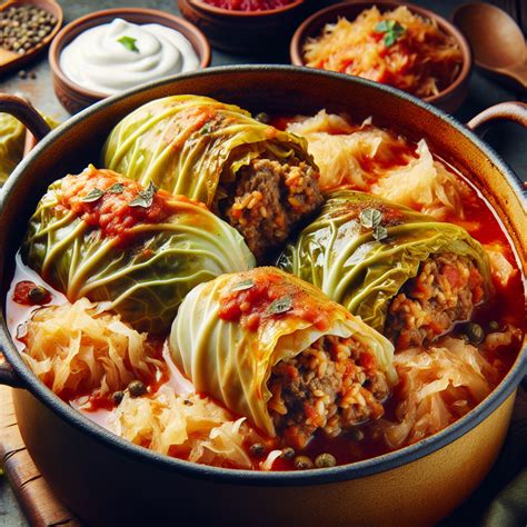 Különböző töltött káposzta fűszerek