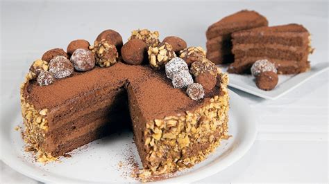 Különleges csokis trüffel torta
