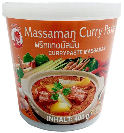 Massaman curry paszta és friss fűszerek