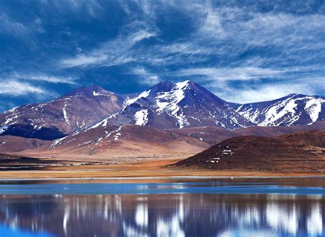A Tibeti-fennsík tavai műholdfelvételen