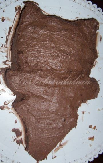 torta krémréteggel