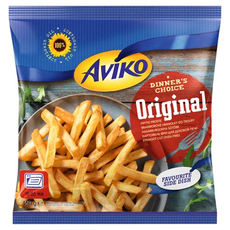 Aviko Original hasábburgonya csomagolása