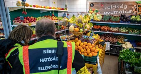 NÉBIH ellenőrzés jele és élelmiszer-biztonsági figyelmeztetés
