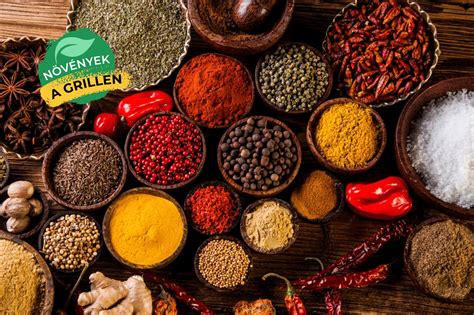 Különböző pácok és fűszerek