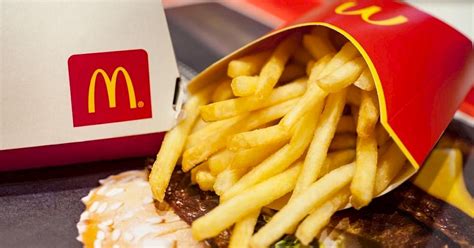 McDonald's sült krumpli az évek során