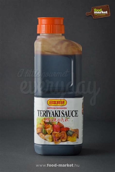 Teriyaki szósz alapanyagok