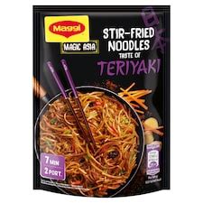 Sült tészta mangóval és teriyaki szósszal