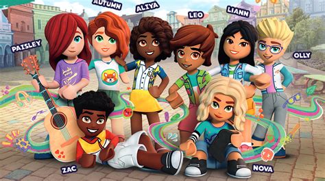 LEGO Friends szereplők és háziállatok