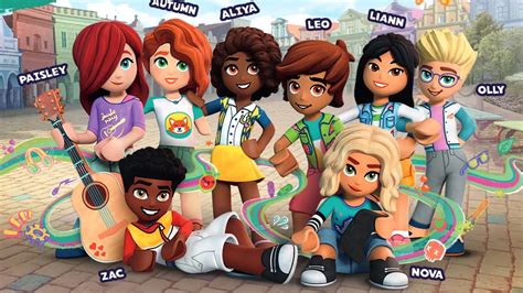 LEGO Friends karakterek csoportképe