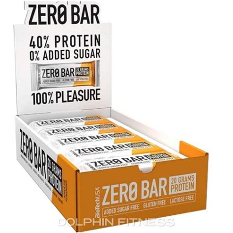 BioTechUSA Zero Bar különböző ízekben