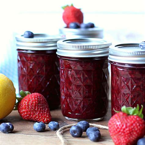 Homemade fruit jam