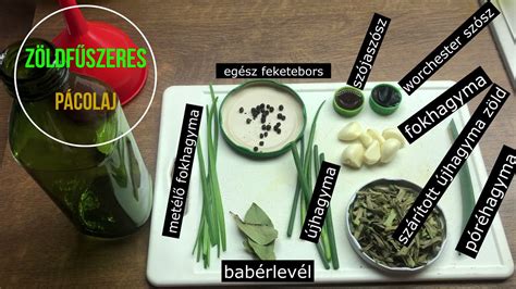 Zöldfűszeres pác elkészítése