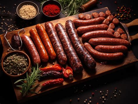 különböző típusú chorizo kolbászok összehasonlítása