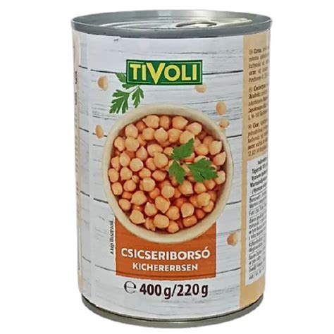 egészséges alapanyagok és csicseriborsó konzerv a konyhapulton